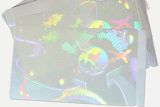holographic id card SHID-1212 HOLOGRAPHIC ID OVERLAY Transparent – Security Hologram, LLC