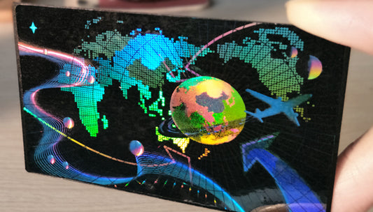 SHID-1212 HOLOGRAPHIC ID OVERLAY Transparent