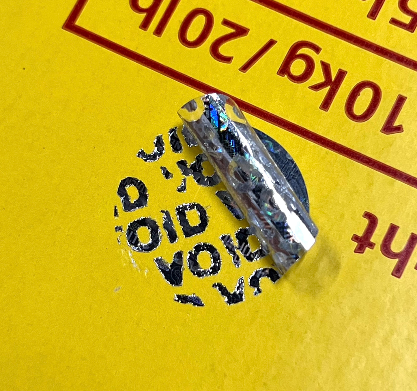 SH1020 Etiqueta adhesiva redonda con holograma de seguridad a prueba de manipulaciones "AUTÉNTICA", etiquetas holográficas a prueba de manipulaciones de garantía