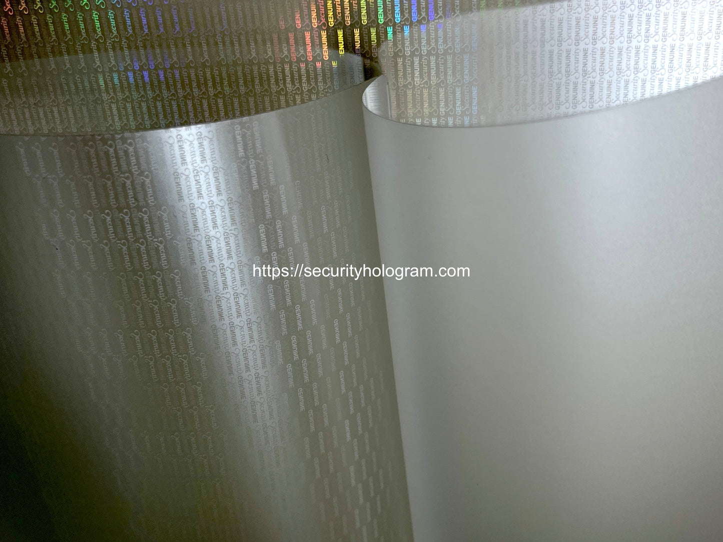 Semi Custom A4 Transparent Holographic Heat Laminate Pouch