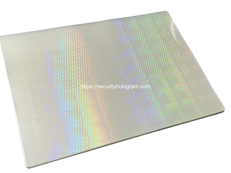 SHID1251, A4 Transparent Holographic Heat Laminate Pouch Security