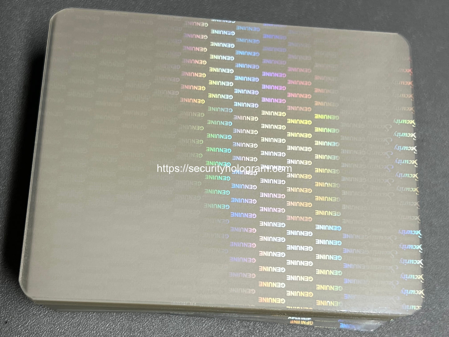 SHID-1206 Bolsa laminada térmica holográfica transparente